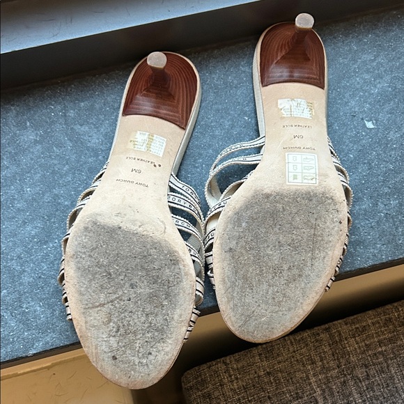 Tory Burch Ribbon Heel Sandel - Picture 6 of 7